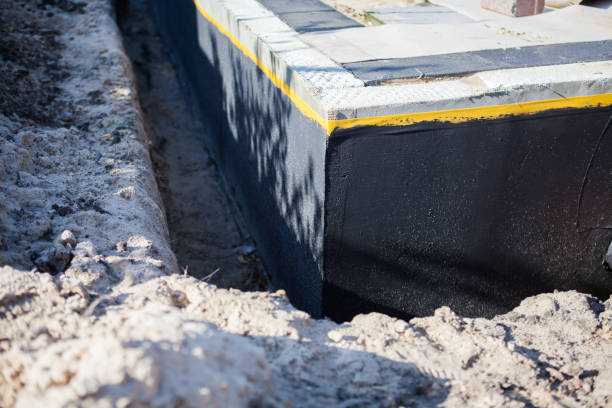 Professional Vapor Barrier Installation technician working in Sayville, NY